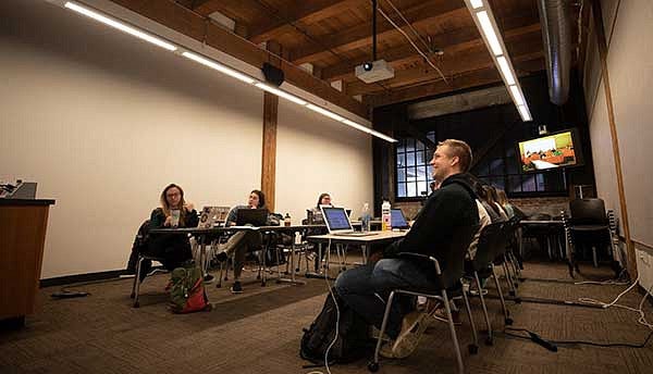 Students in a small class